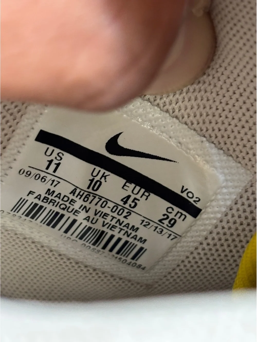 Nike Air Force 1 mid 07 canvas desert sand